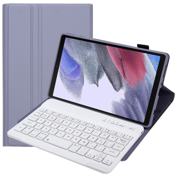 Pouzdro + klávesnice Samsung Galaxy Tab A7 Lite 8.7 T220 / 225, fialové