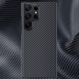 Pouzdro pro Samsung Galaxy S23 Ultra, Aramid Fiber Cover, černé