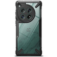 Pouzdro Ringke Fusion X průhledné / černé pro OnePlus 12 5G