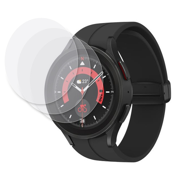 3x ERBORD Hydrogelová fólie pro Samsung Galaxy Watch 5 Pro 45mm