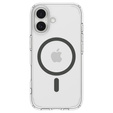 Spigen Ultra Hybrid MagSafe pouzdro pro iPhone 17, čiré/grafitové