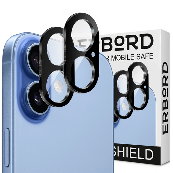 Tvrzené sklo na fotoaparát pro iPhone 16 Pro / 16 Pro Max, průhledné