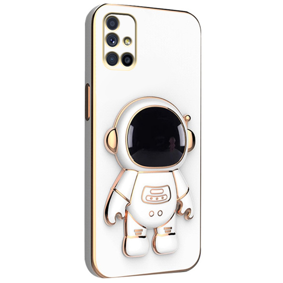 Pouzdro pro Samsung Galaxy M51, Astronaut, bílé
