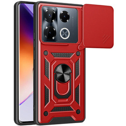 Pouzdro pro Infinix Note 40 Pro Plus, CamShield Slide, červené