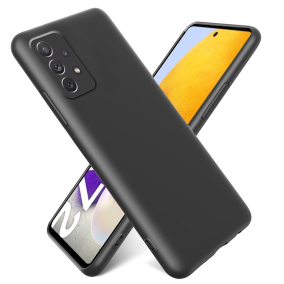 Pouzdro pro Samsung Galaxy A72 / A72 5G, Silicone Lite, černé