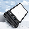 Pouzdro pro Google Pixel 7 Pro 5G, Fusion Hybrid, s ochranou fotoaparátu, transparentní / černé