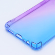 Pouzdro pro Oppo Reno8 T, Gradient Dropproof, Fialová / modrá