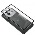 Pouzdro pro Motorola Edge 50 Ultra, Frame Case, stříbrné