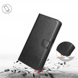 Klopové pouzdro pro Infinix Hot 30, Crazy Horse Wallet, černé