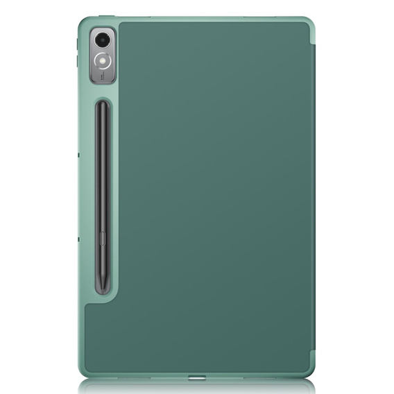 Pouzdro pro Lenovo Tab P12, Smartcase s prostorem pro stylus, zelené