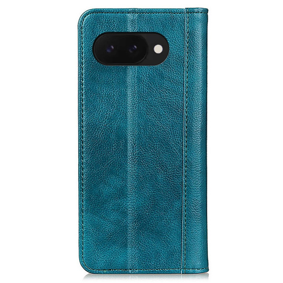 Flipové pouzdro pro Google Pixel 9A, Split Leather, zelené
