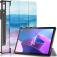 Pouzdro pro Lenovo Tab P11 Pro Gen 2 2022, Smartcase Pen Slot, deer in mountains