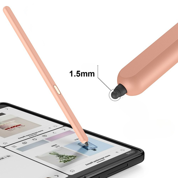 Stylus Touch Screen Stylus Pen pro Samsung Galaxy Z Fold5 5G / Z Fold6 5G, růžový