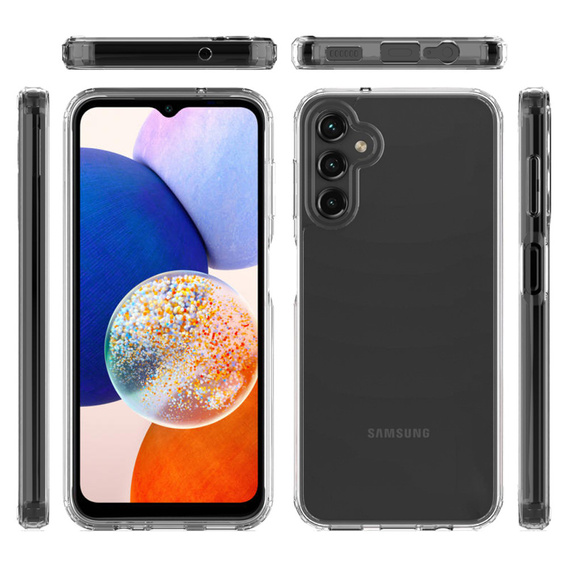 Pouzdro pro Samsung Galaxy A14 5G, Fusion Hybrid, průhledné