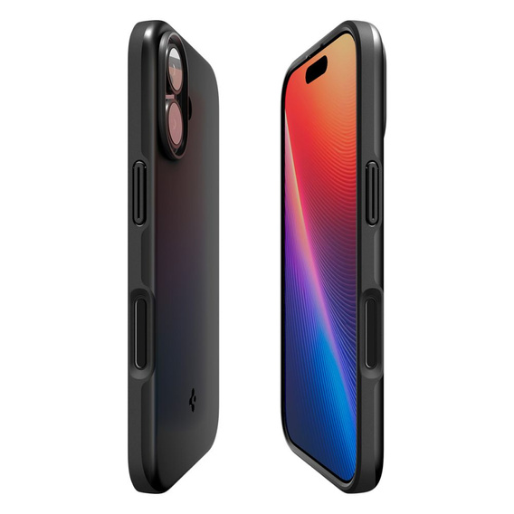 Spigen pouzdro pro iPhone 17, Thin Fit MagSafe, černé