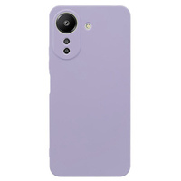 Pouzdro pro Xiaomi Redmi 13C / Poco C65, Silicone Lite, fialové