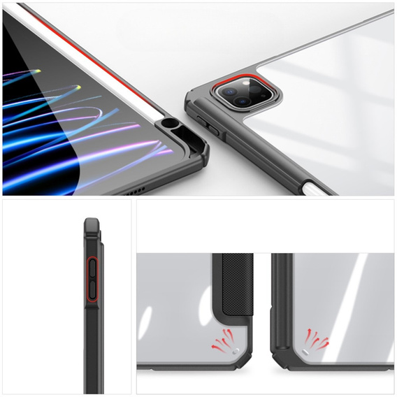 Pouzdro pro iPad Pro 13" 2024 (7 gen.), Dux Ducis TOBY, černé
