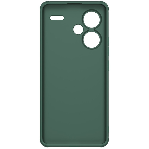 Pouzdro NILLKIN pro Xiaomi Redmi Note 13 Pro+, Super Frosted Shield Case, zelené