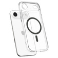 Spigen Ultra Hybrid MagSafe pouzdro pro iPhone Air, čiré/grafitové