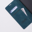 Pouzdro pro Oppo A78 4G, ERBORD Vintage peněženka s klopou, modré