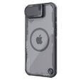 Pouzdro pro iPhone 16e, pancéřované Nillkin, Icelade Prop, pro Magsafe, černé