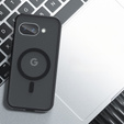 Pouzdro pro Google Pixel 9A, pro MagSafe, ERBORD Matt Case, černý