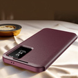 Flipové pouzdro pro Samsung Galaxy A56 5G, Smart View Wallet, kaštanové