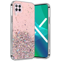 Pouzdro pro Huawei P40 Lite, Glittery, růžové