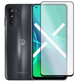 3D tvrzené sklo pro Motorola Moto G52 4G, modré