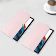 Pouzdro pro Samsung Galaxy Tab A9+, Smartcase Hybrid, se slotem na stylus, růžové