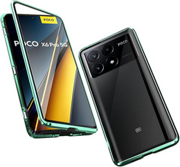 Pouzdro pro Xiaomi Poco F6 Pro, Frame Case, zelené