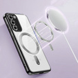 Pouzdro pro Samsung Galaxy S20 FE, Electro MagSafe, černé + sklo na displej