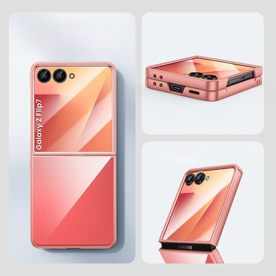Pouzdro s lesklým povrchem pro Samsung Galaxy Z Flip7