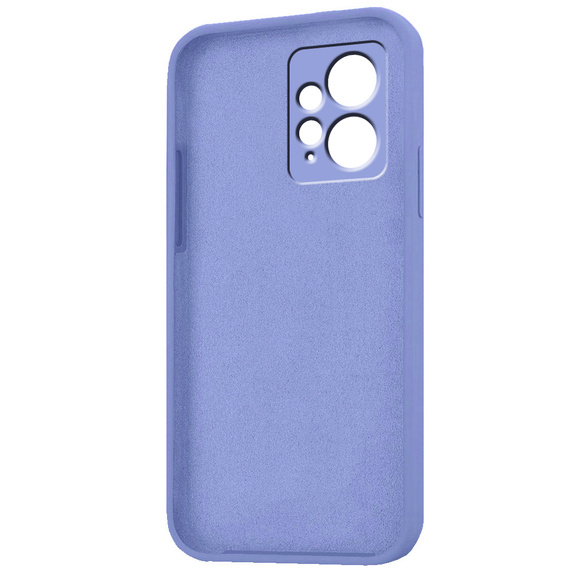 Pouzdro pro Xiaomi Redmi Note 12 4G, Silicone Lite, fialové