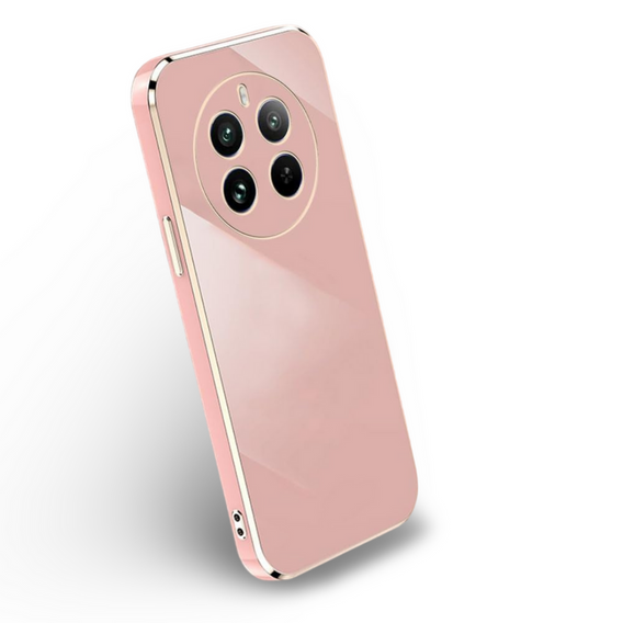 Pouzdro pro Realme 12 Pro 5G / 12 Pro+ 5G, Glamour CamShield, růžové rose gold