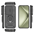Pouzdro pro Huawei Pura 70 Ultra, KickStand Camera Lens, černé