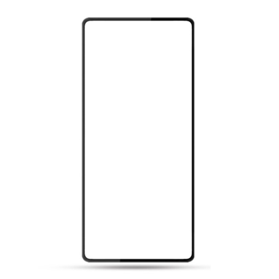 Tvrzené sklo Mocolo Full Glue pro Google Pixel 8A, černý rámeček