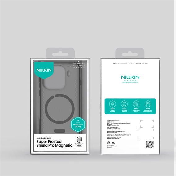 Pouzdro Nillkin Frosted Shield Pro MagSafe pro Oppo Find X9 Pro