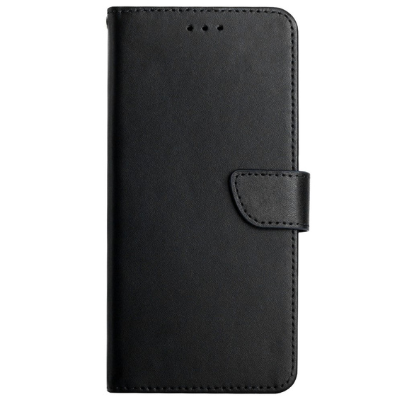 Flipové pouzdro Split Leather Wallet pro Realme C67, Split Leather Wallet, černé