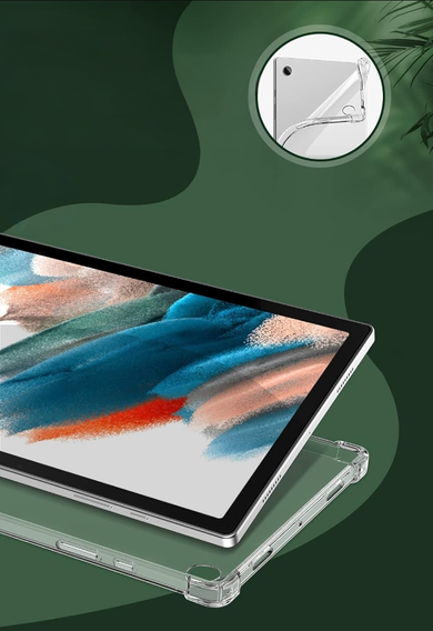Pouzdro pro Samsung Galaxy Tab A8 10.5 SM-X200 SM-X205, silikonové, modré