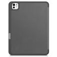 Pouzdro pro iPad Pro 11" 2024 (5 gen.), Smartcase s prostorem pro stylus, šedé