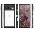 Pouzdro pro Google Pixel 7 Pro 5G, Fusion Hybrid, s ochranou fotoaparátu, transparentní / černé