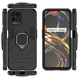 Pouzdro pro Realme 8i, Kickstand Ring, černé