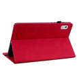 Pouzdro pro Lenovo Tab M9, Wallet Pen Slot, červené