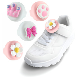 Sada 4x pouzder pro Apple AirTag s dívčím motivem - růžová