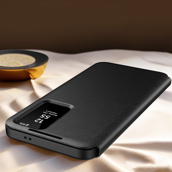 Flipové pouzdro pro Samsung Galaxy S23+ Plus, Smart View Wallet, černé