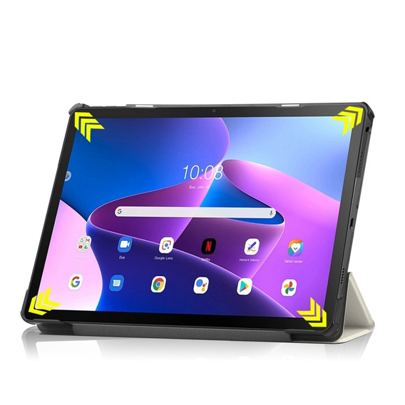 Pouzdro pro Lenovo Tab M10 Plus 10.6 Gen 3 TB-125F TB-128F, Smartcase, sleeping cat