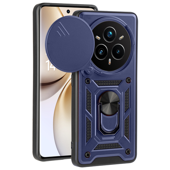 Pouzdro pro Realme 14 Pro+ 5G, CamShield Slide, modré