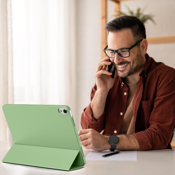 Pouzdro pro iPad 10.9" 2022 (10 gen.), Smartcase, zelené