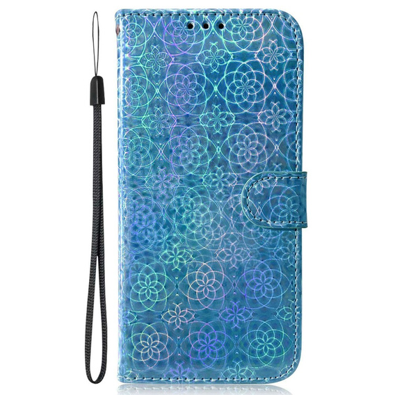 Klopové pouzdro pro Oppo A17, Wallet mandala, modré